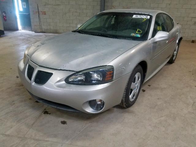 2G2WP552461284635 - 2006 PONTIAC GRAND PRIX SILVER photo 2
