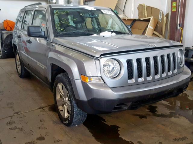 1C4NJRAB8GD721872 - 2016 JEEP PATRIOT GRAY photo 1