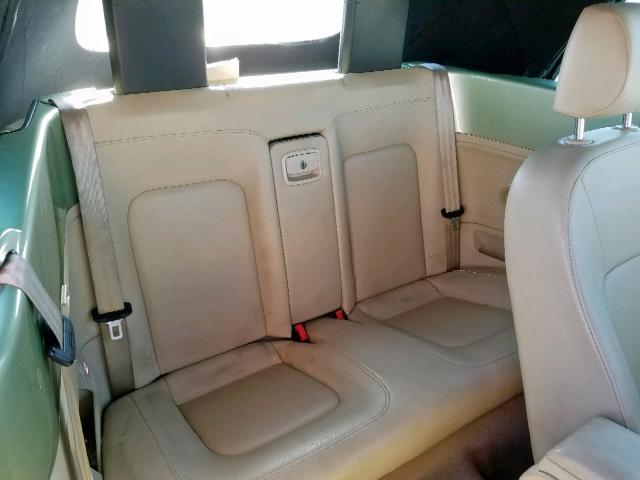 3VWRG31Y08M415897 - 2008 VOLKSWAGEN NEW BEETLE მწვანე ფოტო 6