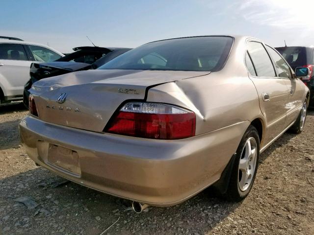 19UUA56673A015330 - 2003 ACURA 3.2TL BEIGE photo 4