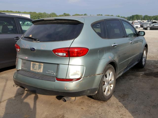 4S4WX86CX64405883 - 2006 SUBARU B9 TRIBECA GREEN photo 4