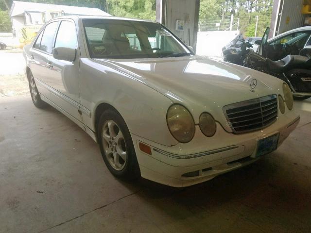 WDBJF65J02B465522 - 2002 MERCEDES-BENZ E 320 WHITE photo 1