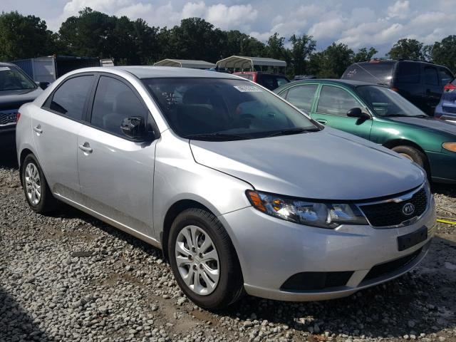 KNAFU4A21C5507189 - 2012 KIA FORTE EX SILVER photo 1