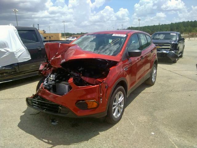 1FMCU0F72KUA03687 - 2019 FORD ESCAPE S ORANGE photo 2