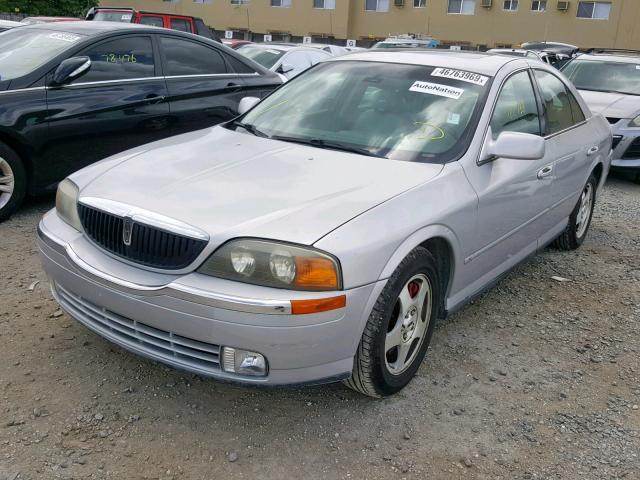 1LNHM87A1YY602063 - 2000 LINCOLN LS SILVER photo 2