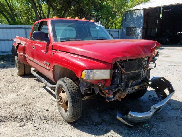 1B7MF336XXJ558427 - 1999 DODGE RAM 3500 RED photo 1