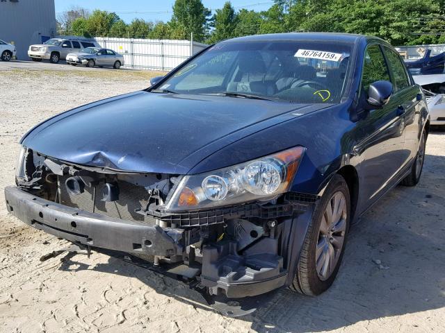 1HGCP2F80CA086492 - 2012 HONDA ACCORD EXL BLUE photo 2