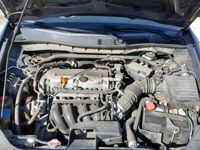 1HGCP2F80CA086492 - 2012 HONDA ACCORD EXL BLUE photo 7