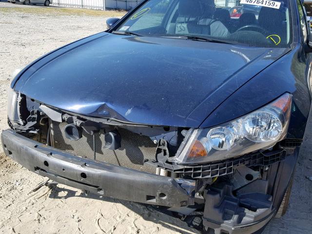 1HGCP2F80CA086492 - 2012 HONDA ACCORD EXL BLUE photo 9