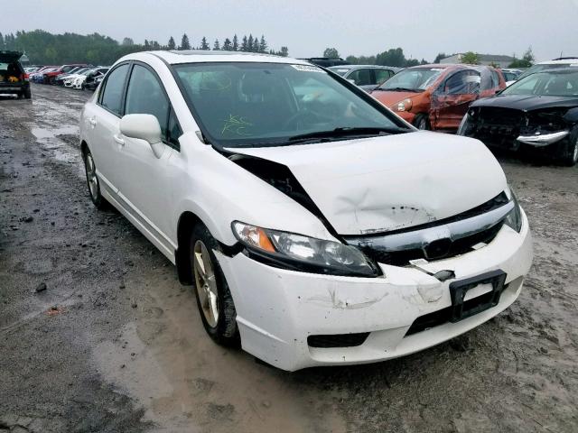 2HGFA1F64AH030061 - 2010 HONDA CIVIC LX-S Սպիտակ լուսանկար 1