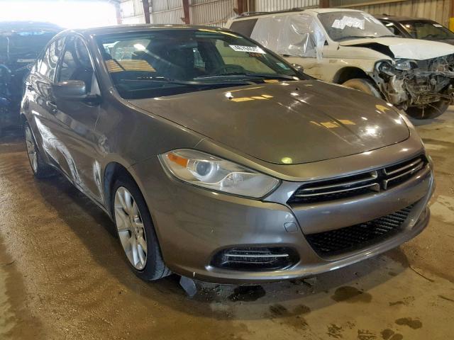 1C3CDFBA8DD267688 - 2013 DODGE DART SXT GRAY photo 1