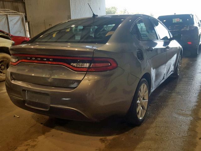 1C3CDFBA8DD267688 - 2013 DODGE DART SXT GRAY photo 4