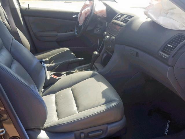 1HGCM66583A048093 - 2003 HONDA ACCORD GRAY photo 5