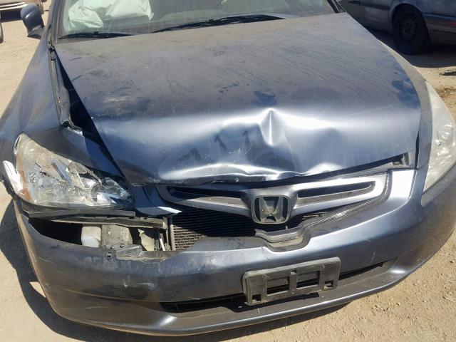 1HGCM66583A048093 - 2003 HONDA ACCORD GRAY photo 9