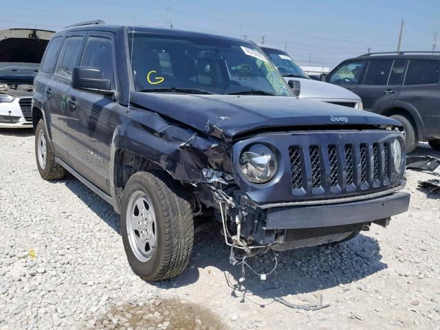 1C4NJPBB2FD358549 - 2015 JEEP PATRIOT SP CHARCOAL photo 1