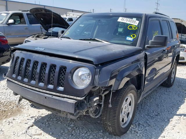 1C4NJPBB2FD358549 - 2015 JEEP PATRIOT SP CHARCOAL photo 2