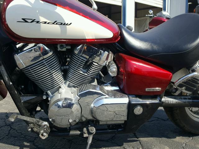 JH2RC50468M400395 - 2008 HONDA VT750 CA RED photo 7