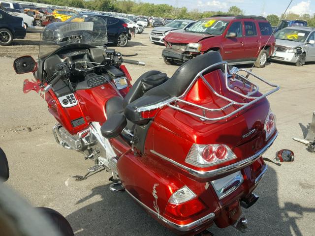 1HFSC47F78A701907 - 2008 HONDA GL1800 RED photo 3