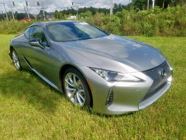 JTHHP5AY4JA005762 - 2018 LEXUS LC 500 SILVER photo 1