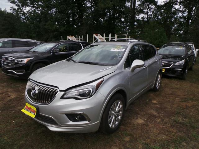 LRBFX2SA0JD016182 - 2018 BUICK ENVISION E SILVER photo 1