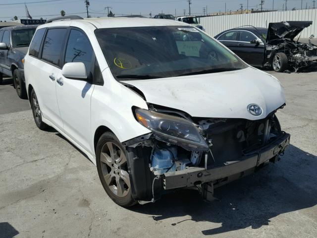 5TDXK3DC3FS541662 - 2015 TOYOTA SIENNA SPO WHITE photo 1