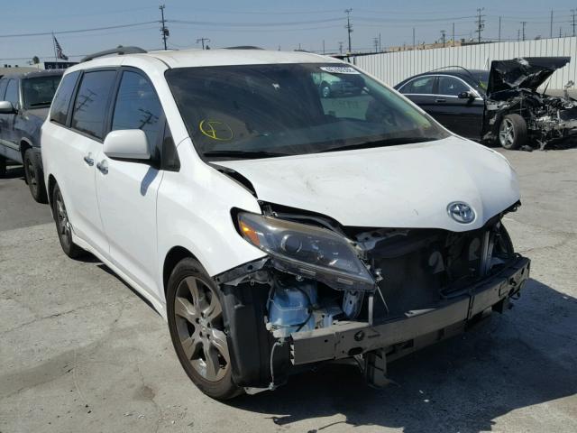 5TDXK3DC3FS541662 - 2015 TOYOTA SIENNA SPO WHITE photo 9