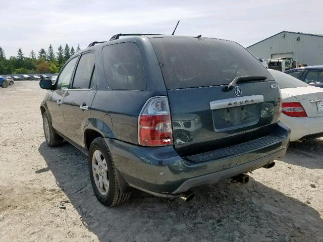 2HNYD18645H001932 - 2005 ACURA MDX TOURIN GRAY photo 3