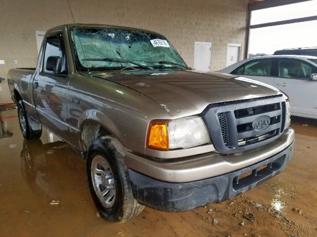 1FTYR10D15PB10099 - 2005 FORD RANGER BEIGE photo 1