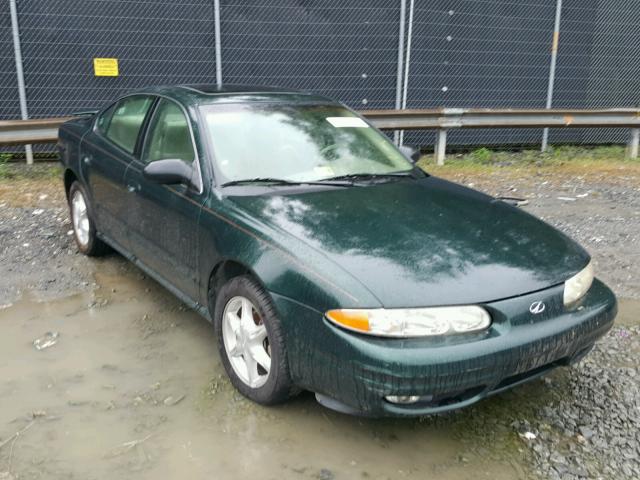 1G3NL52E73C250051 - 2003 OLDSMOBILE ALERO GL GREEN photo 1