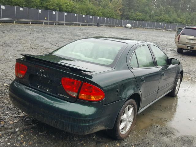 1G3NL52E73C250051 - 2003 OLDSMOBILE ALERO GL GREEN photo 4