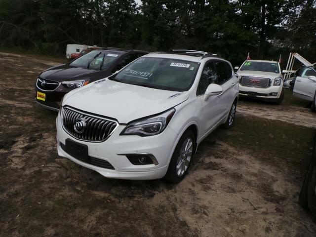 LRBFX3SX6JD004371 - 2018 BUICK ENVISION P WHITE photo 1