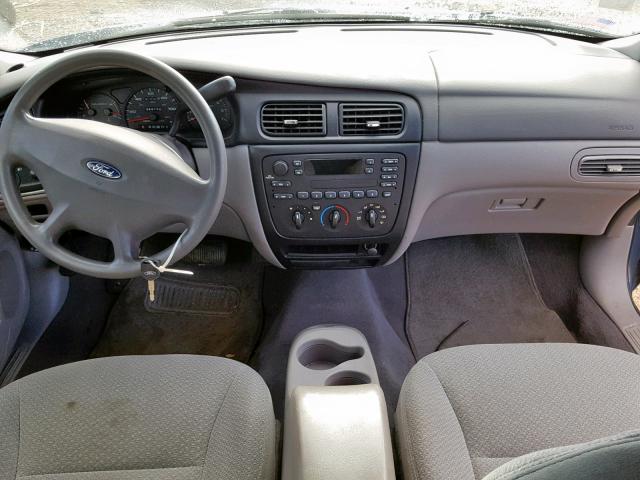 1FAFP5228YA157806 - 2000 FORD TAURUS LX BLUE photo 9