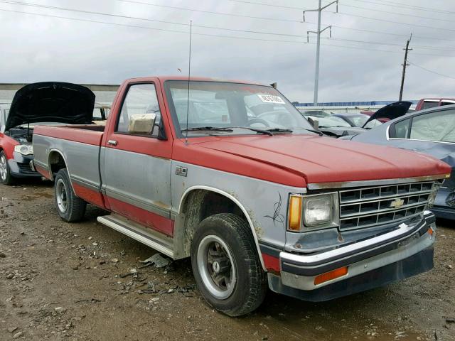 1CCBS143552153302 - 1985 CHEVROLET S TRUCK S1 RED photo 1
