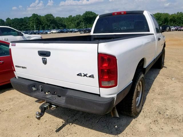 3D7KS26D86G258088 - 2006 DODGE RAM 2500 S თეთრი ფოტო 4