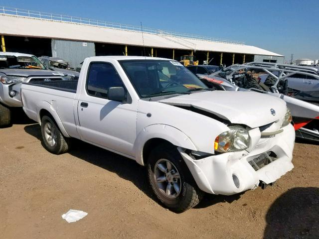 1N6DD21S01C321454 - 2001 NISSAN FRONTIER X WHITE photo 1