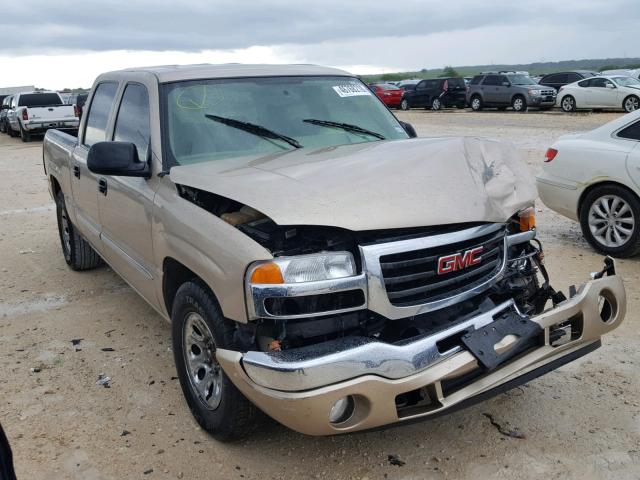 2GTEC13T361166518 - 2006 GMC NEW SIERRA BROWN photo 1