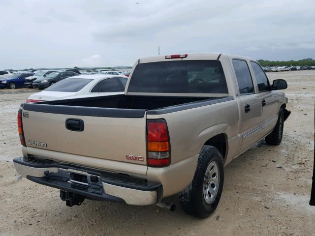 2GTEC13T361166518 - 2006 GMC NEW SIERRA BROWN photo 4