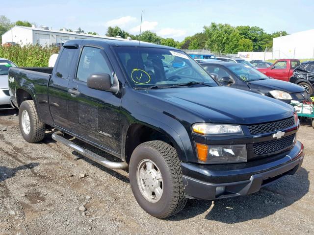 1GCDT196658111196 - 2005 CHEVROLET COLORADO BLACK photo 1