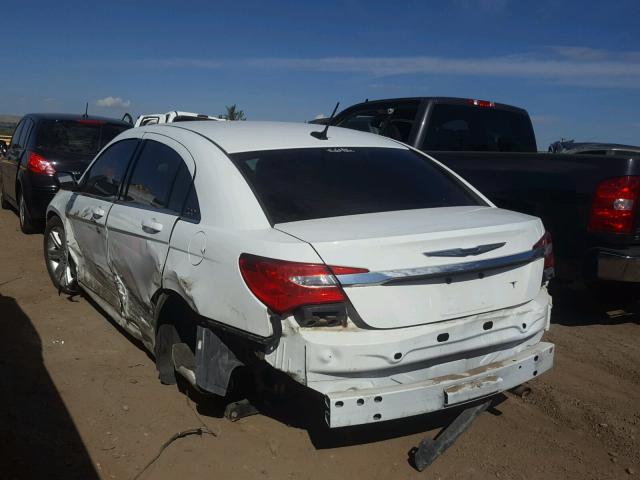 1C3CCBBB8DN734753 - 2013 CHRYSLER 200 TOURIN WHITE photo 3