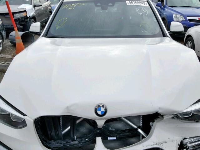 5UXTR9C51KLE18309 - 2019 BMW X3 XDRIVE3 WHITE photo 7