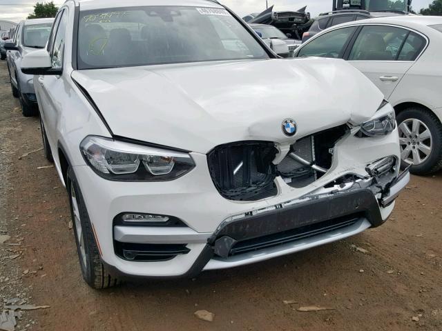 5UXTR9C51KLE18309 - 2019 BMW X3 XDRIVE3 WHITE photo 9