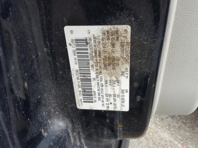 1A8HW58287F582935 - 2007 CHRYSLER ASPEN LIMI BLACK photo 10