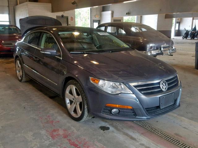 WVWHN7AN3CE511734 - 2012 VOLKSWAGEN CC LUXURY GRAY photo 1