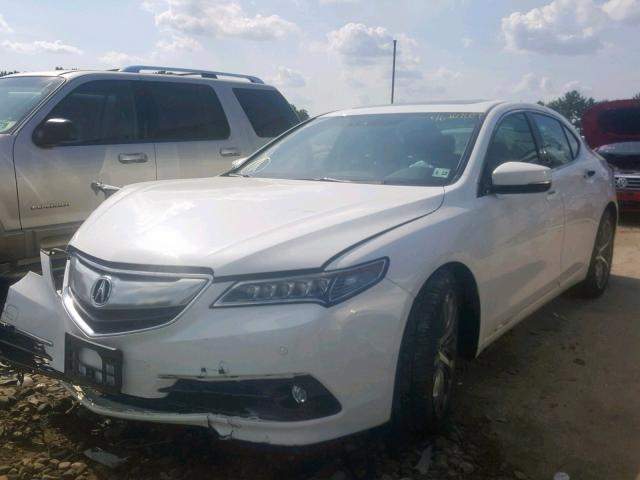 19UUB3F74HA000978 - 2017 ACURA TLX ADVANC WHITE photo 2