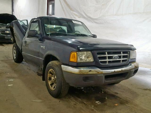 1FTYR10UX2TA10036 - 2002 FORD RANGER BLUE photo 1