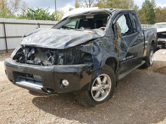 1N6BA0CC1CN314255 - 2012 NISSAN TITAN S CHARCOAL photo 2