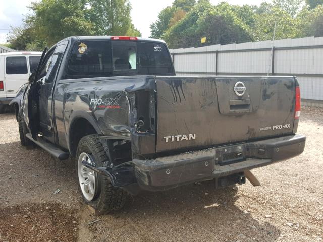 1N6BA0CC1CN314255 - 2012 NISSAN TITAN S CHARCOAL photo 3