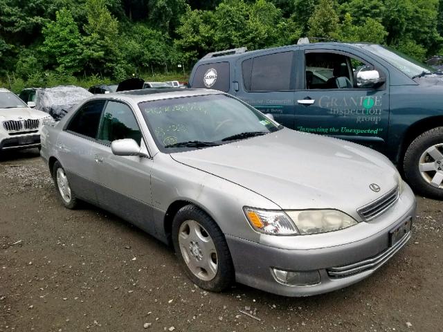 JT8BF28G7Y0279042 - 2000 LEXUS ES 300 SILVER photo 1