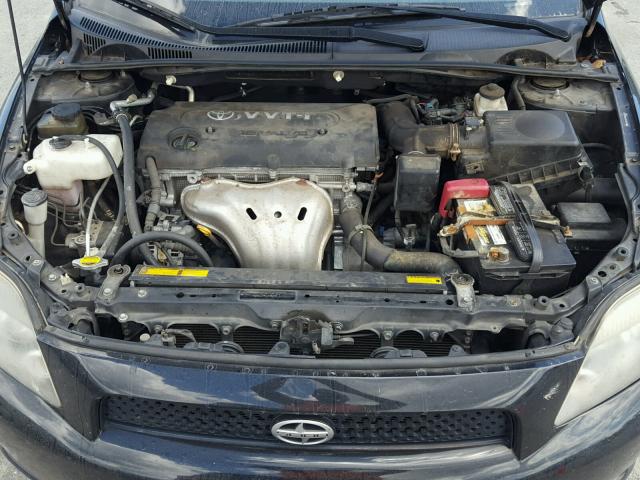 JTKDE167990302342 - 2009 TOYOTA SCION TC შავი ფოტო 7