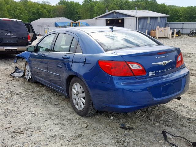 1C3CC4FB0AN162093 - 2010 CHRYSLER SEBRING TO BLUE photo 3